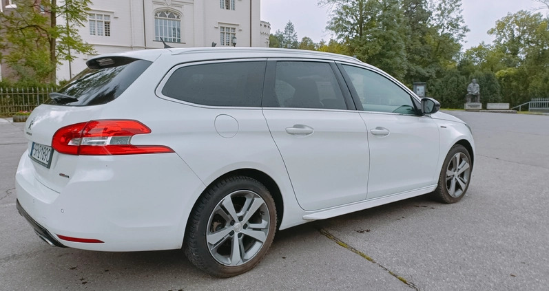 Peugeot 308 cena 45700 przebieg: 147000, rok produkcji 2016 z Kórnik małe 232